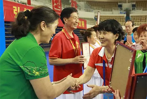 第三届全国老健会太极拳(剑)交流活动在焦作闭幕