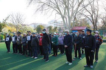 广饶县大磊车业老年门球邀请赛圆满举行
