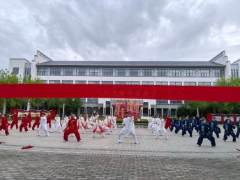 全国老年人太极拳健身大联动（垦利市民活动中心分会场）精彩
